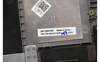 Lenovo 5CB1C17270 COVER Upper CaseASM_FRA/ENGL81X8NFPPGDIS