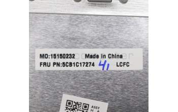 Lenovo 5CB1C17274 COVER Upper Case ASM_FRA L81X8 NFPPGDIS