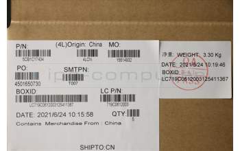 Lenovo 5CB1C17434 COVER LCD Cover L 82JU D165 S_Gray