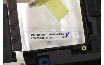 Lenovo 5CB1C17507 COVER Upper Case ASM_BUL L82KD BK TEX