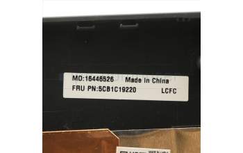 Lenovo 5CB1C19220 COVER Upper Case ASM_ARA L82JY_PHA_BU
