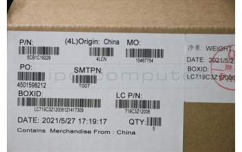 Lenovo 5CB1C19229 COVER Upper Case ASM_USA ENGL82JYPHABU