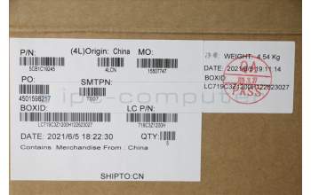 Lenovo 5CB1C19245 COVER Upper Case ASM_SPA L82JY_PHA_BU