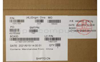 Lenovo 5CB1C19281 COVER Upper Case ASM_UKE L82NC SGY