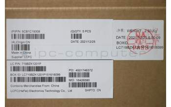 Lenovo 5CB1C19308 COVER Upper Case ASM_SWS L82NC LSR
