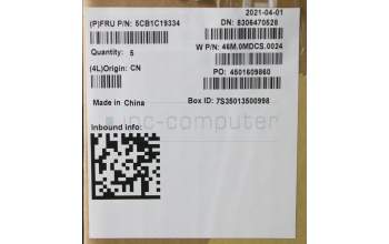 Lenovo 5CB1C19334 COVER Upper Case ASM_FR W 82HU NFB PG