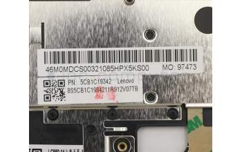 Lenovo 5CB1C19342 COVER Upper Case ASM_ND W 82HU NFB PG