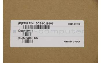 Lenovo 5CB1C19366 COVER Upper Case ASM_GR W 82HU NFNB PG