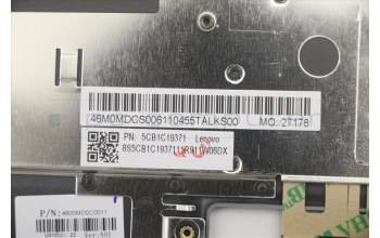 Lenovo 5CB1C19371 COVER Upper Case ASM_HB W 82HU NFNB PG