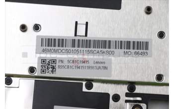 Lenovo 5CB1C19415 COVER Upper Case ASM_UKR W 82HU FB PG
