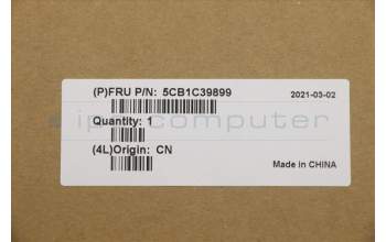 Lenovo 5CB1C39899 COVER Upper Case ASM_US W 82HU FB GY