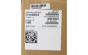 Lenovo 5CB1C48280 COVER Upper Case ASM_BE W 82HU FB GY