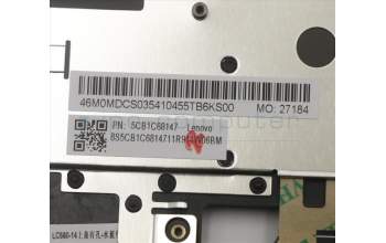 Lenovo 5CB1C68147 COVER Upper Case ASM_BUL W 82HU FB AB