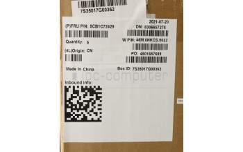 Lenovo 5CB1C72429 COVER Upper Case ASM_UKE W 20YA MG