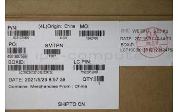 Lenovo 5CB1C74800 COVER Upper Case ASM_ARA L82JUBURGBW/F