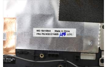 Lenovo 5CB1C74805 COVER Upper Case ASM_ENG L82JUBURGBW/F