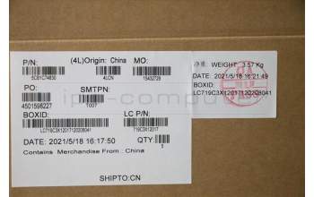 Lenovo 5CB1C74830 COVER Upper Case ASM_TUR L82JUBURGBW/F