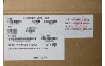 Lenovo 5CB1C74832 COVER Upper Case ASM_ARA L82JUBUWHW/F