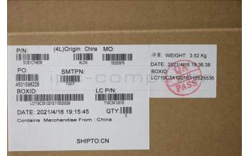 Lenovo 5CB1C74836 COVER Upper Case ASM_CZE/SLKL82JUBUWHW/F