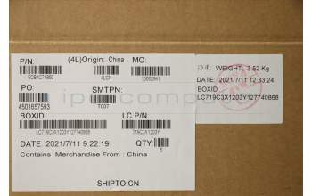 Lenovo 5CB1C74850 COVER Upper Case ASM_ITA L82JUBUWHW/F