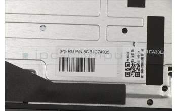 Lenovo 5CB1C74905 COVER Upper Case ASM_CZE/SLKH82L5CLODIS