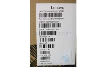 Lenovo 5CB1C74979 COVER Upper Case ASM_HUN H82L5 STO DIS