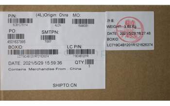 Lenovo 5CB1C75114 COVER Upper Case ASM_UKE L82KV NFPA/BUMA