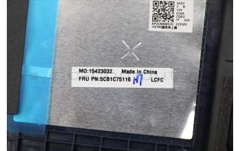Lenovo 5CB1C75116 COVER Upper Case ASM_ENG L82KV NFPA/BUMA