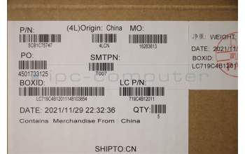 Lenovo 5CB1C75747 COVER Upper Case ASM_HUN L82KV NFPA/GUMA