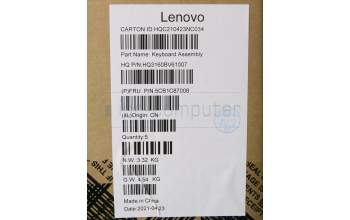Lenovo 5CB1C87008 COVER Upper Case ASM_SWS H82L9CLO