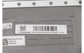 Lenovo 5CB1C87523 COVER UpperCaseASM_POR C21A4 MGBL