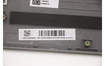 Lenovo 5CB1C88644 C-Abdeckung mit Tastatur, Bulgarisch, Mineralgrau, Hintergrundbeleuchtung