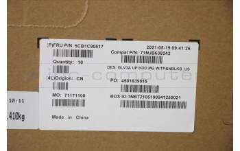 Lenovo 5CB1C90517 COVER Upper Case ASM_ENG C 21A2 HDMGNBL