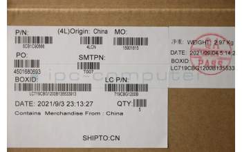 Lenovo 5CB1C90566 COVER Upper Case ASM_GER L82NH SLA_GY