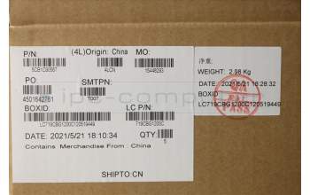 Lenovo 5CB1C90567 COVER Upper Case ASM_GRE L82NH SLA_GY