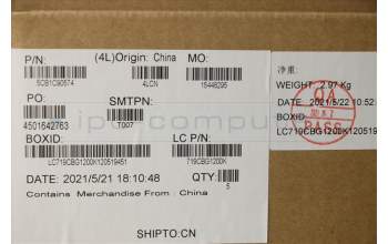 Lenovo 5CB1C90574 COVER Upper Case ASM_KOR L82NH SLA_GY