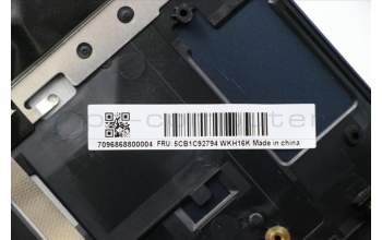 Lenovo 5CB1C92794 COVER Upper Case ASM_ITA C20WE AB BLKB N