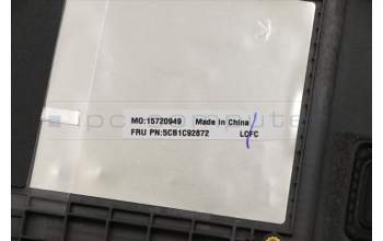 Lenovo 5CB1C92872 COVER Upper Case ASM_FRA L82NX IG DIS
