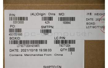 Lenovo 5CB1C93053 COVER Upper Case ASM_SPA L82JW BU_RGBW/F