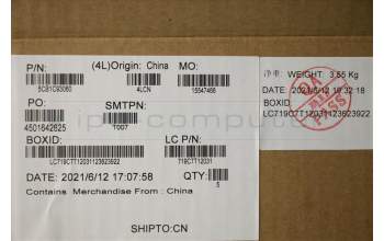 Lenovo 5CB1C93060 COVER Upper Case ASM_BEL L82JW BU_WHW/F