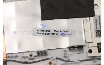 Lenovo 5CB1C93116 COVER Upper Case ASM_SLV L82JW SG_BUW/F