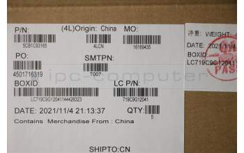 Lenovo 5CB1C93165 COVER Upper Case ASM_UKE L82JS SGw/WHWRF