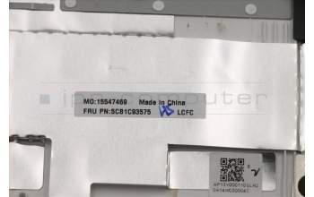 Lenovo 5CB1C93575 COVER Upper Case ASM_HUN L82JS STw/BUWRF