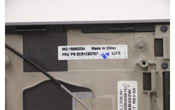 Lenovo 5CB1C93757 COVER Upper Case ASM_RUS L82K8 GY