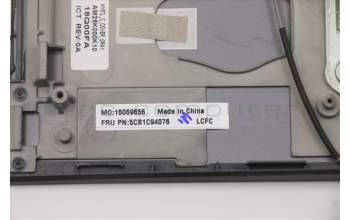 Lenovo 5CB1C94076 COVER Upper Case ASM_POR L82K8 GY RGB
