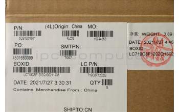 Lenovo 5CB1D01861 COVER Upper Case ASM_BEL L82NX IG_FP_D