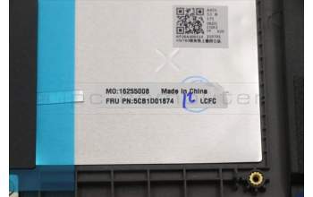 Lenovo 5CB1D01874 COVER Upper Case ASM_ITA L82NX IG_FP_U
