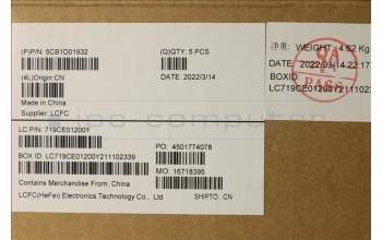 Lenovo 5CB1D01932 COVER Upper Case ASM_SWS L82K0 PHABU