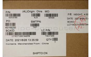 Lenovo 5CB1D01950 COVER Upper Case ASM_FRAL82C7IG_TEX_LIPC