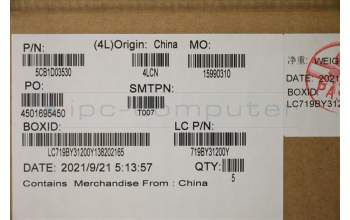 Lenovo 5CB1D03530 COVER Upper Case ASM_ITA L81W1 NFPABLIPC